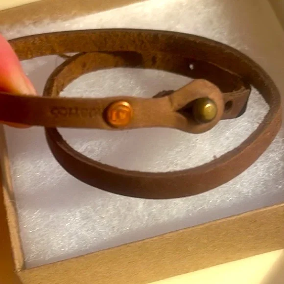 NWT Sundance Homestead leather bracelet SOLD OUT - Picture 4 of 5